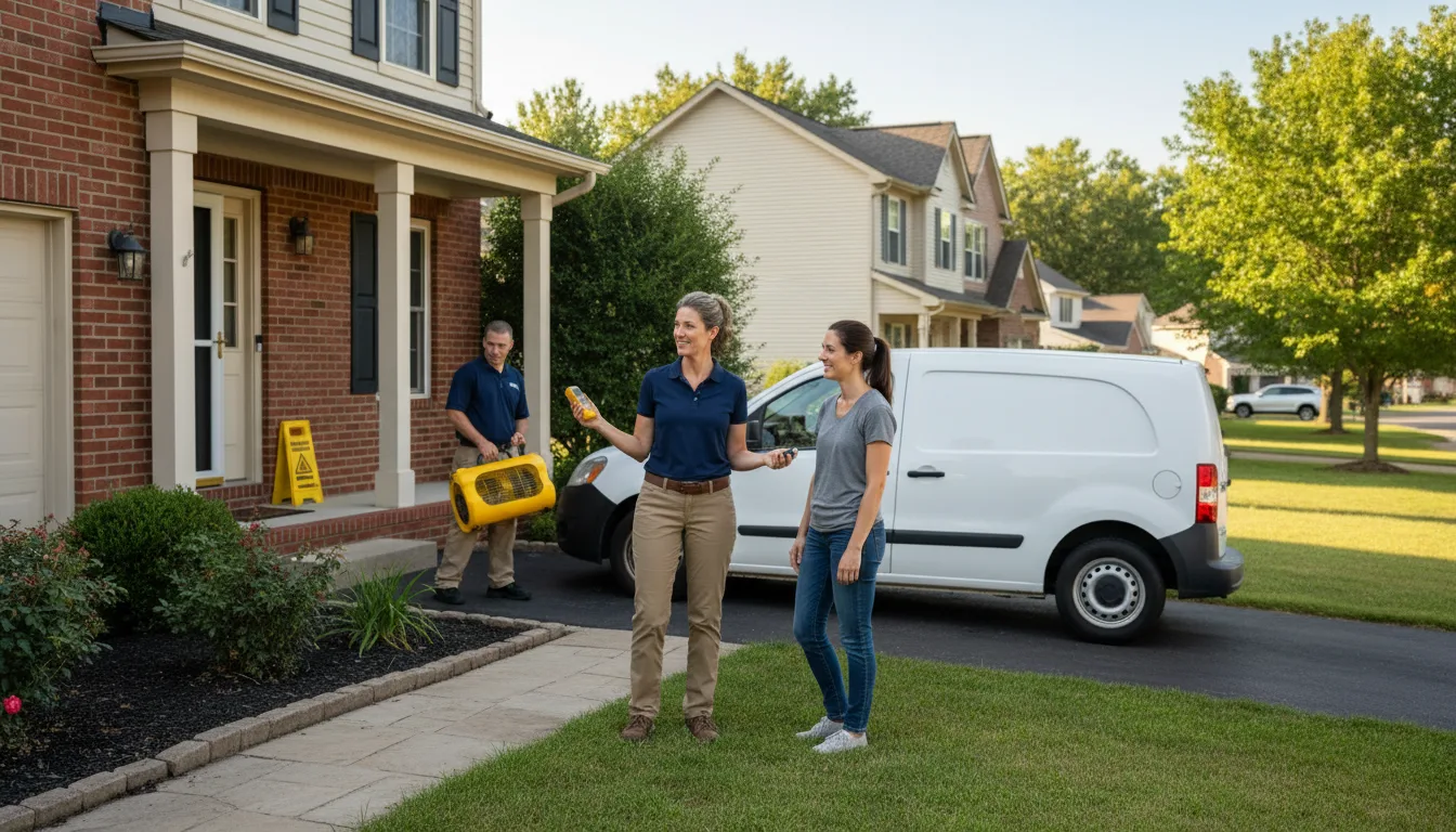 Water restoration image for Emergency Water Damage Restoration in Dustin, OK